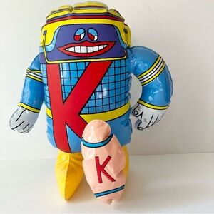 Vintage 1971 The Letter People Inflatable Alphabet 13” Mr K